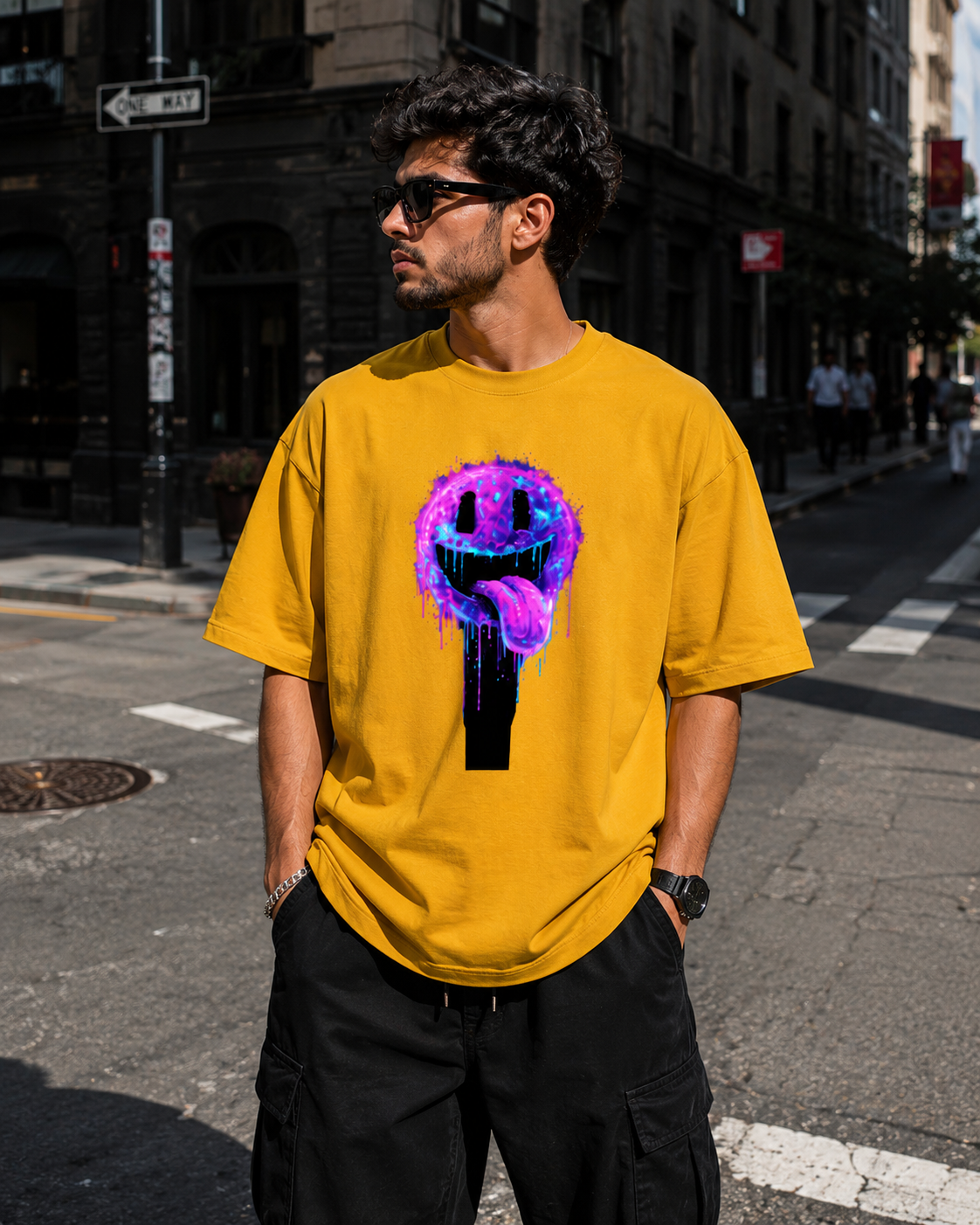 NEON CHAOS™ Oversized Tee