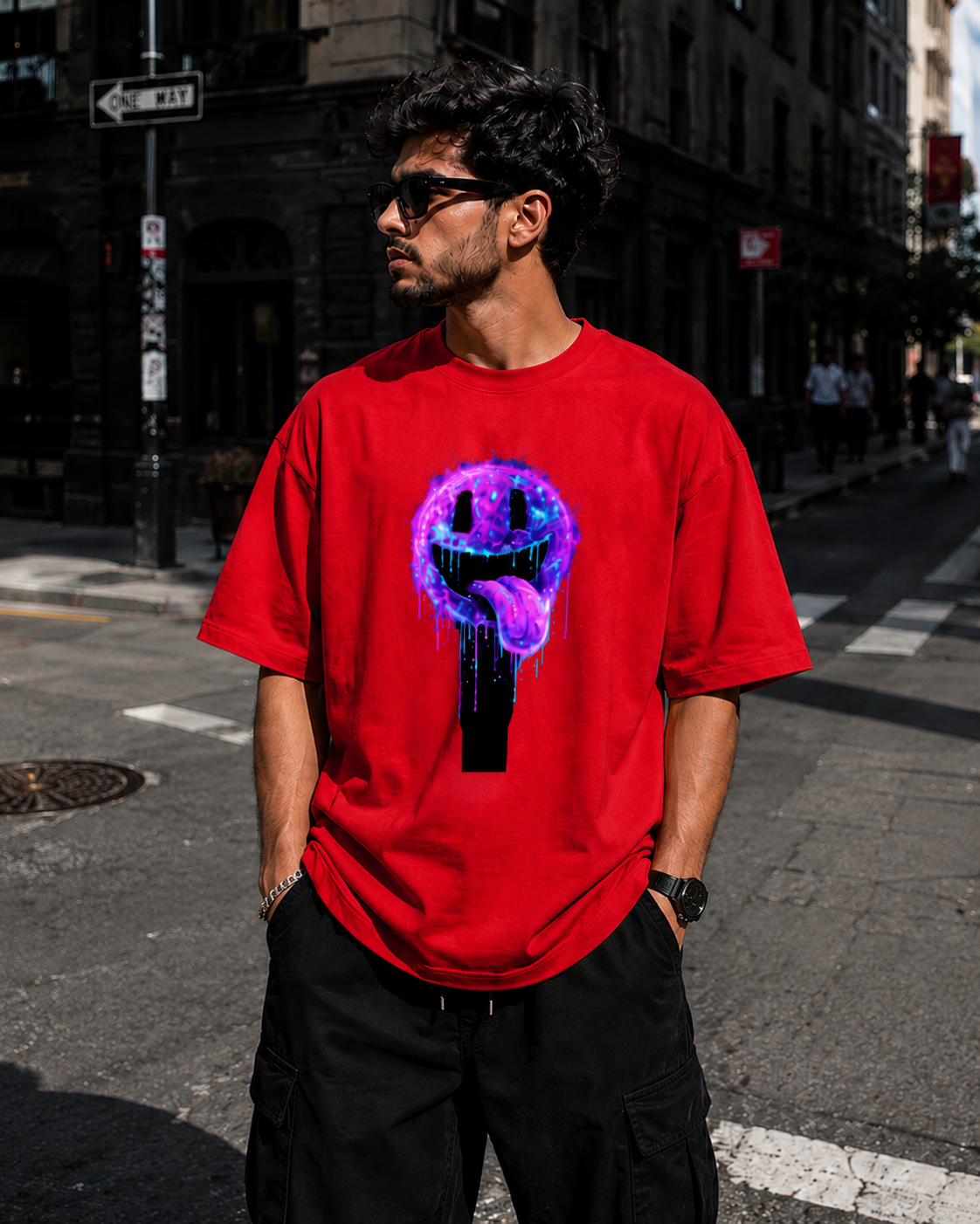 NEON CHAOS™ Oversized Tee