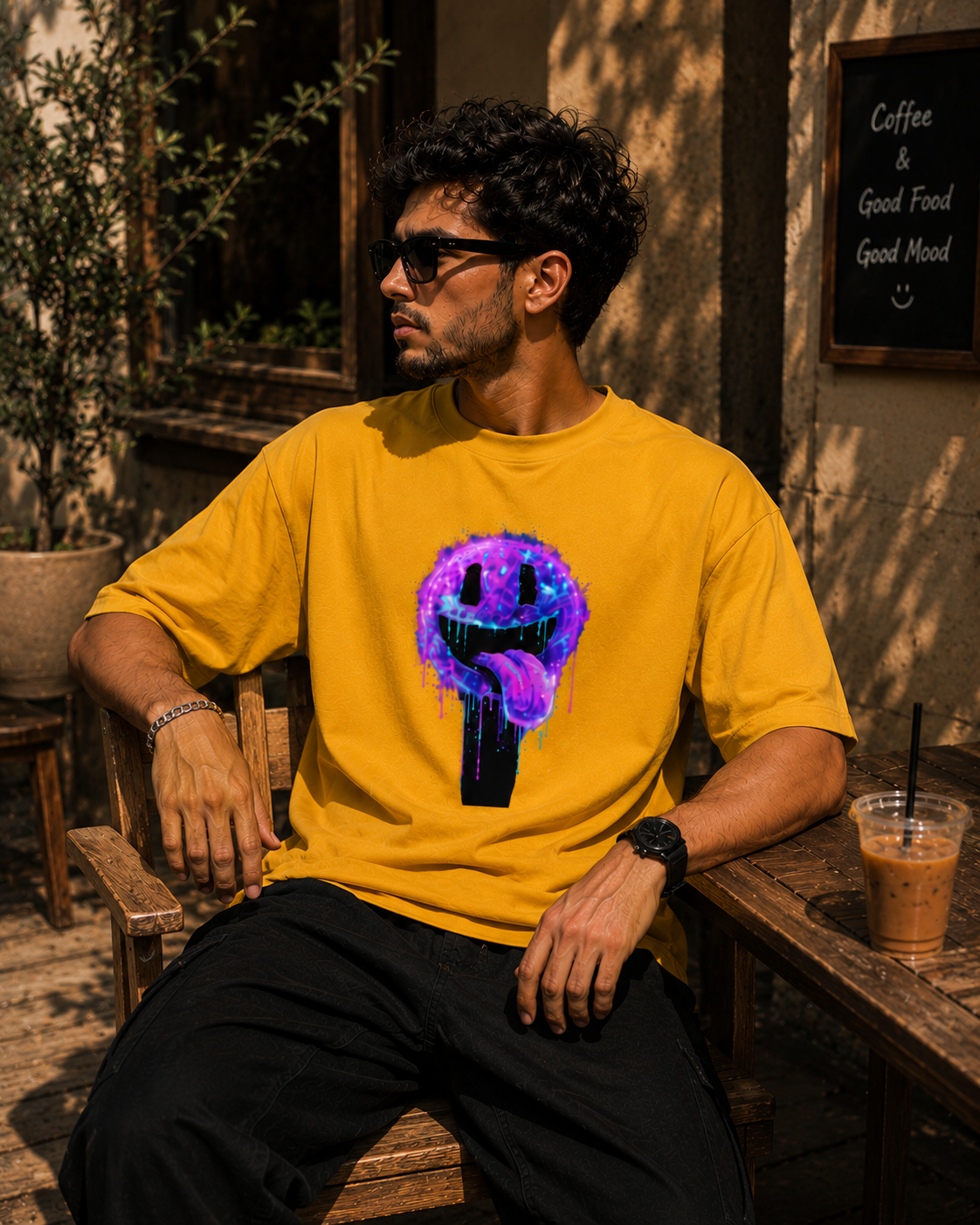NEON CHAOS™ Oversized Tee