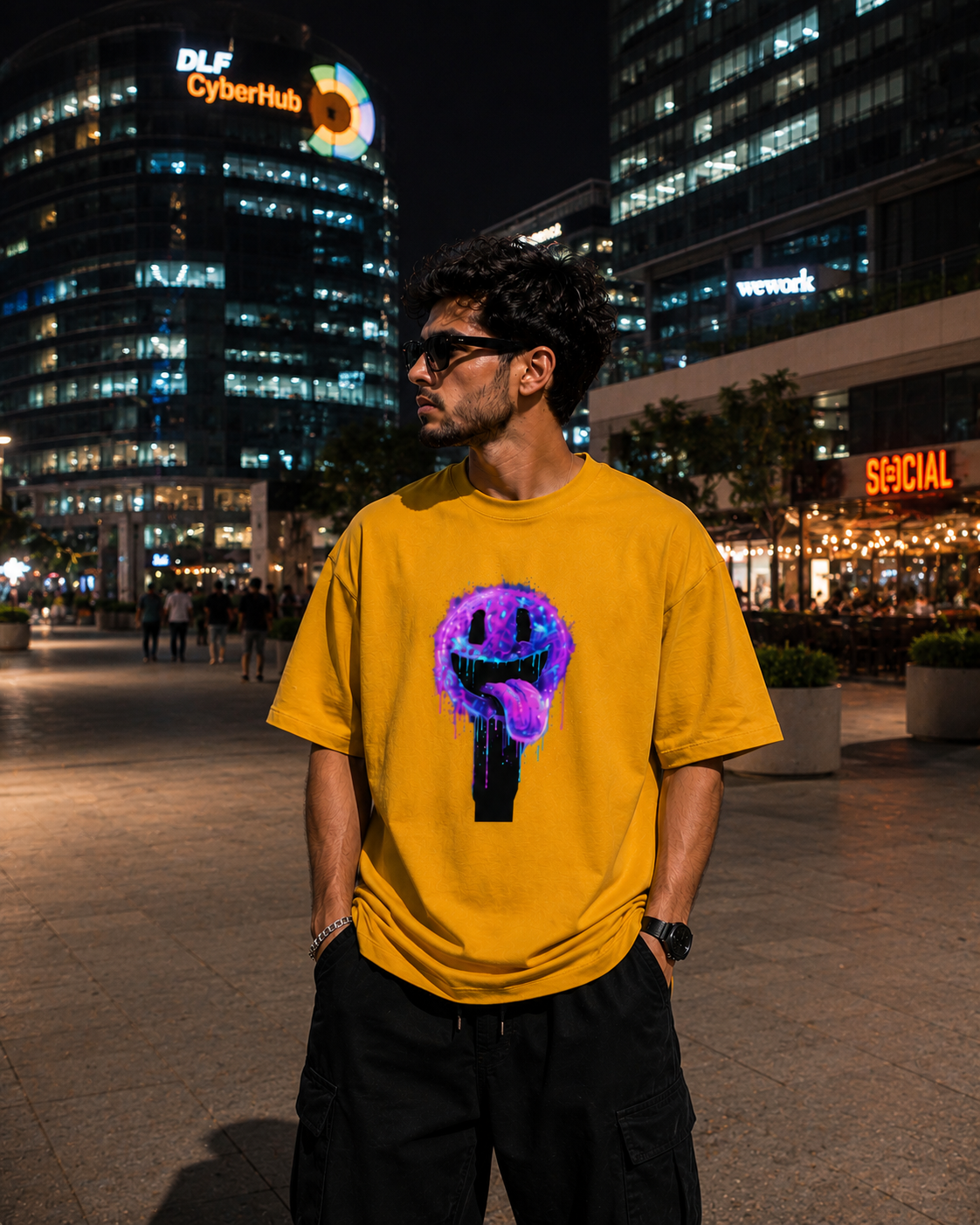 NEON CHAOS™ Oversized Tee
